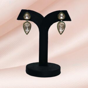 Nia moissanite doublet earring - Image 1