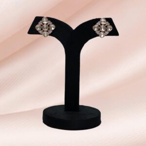 Zoya moissanite ad polki stud - Image 1